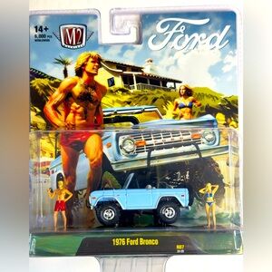 M2 Machines DIORAMA 1976 FORD BRONCO